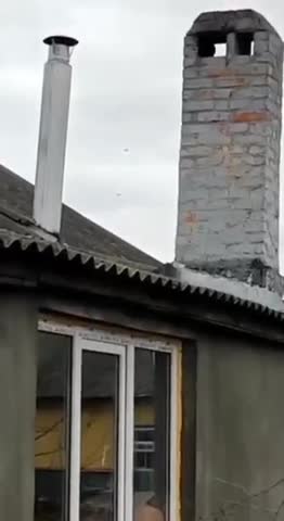 Ukraine War - Russians Parachute to Safety