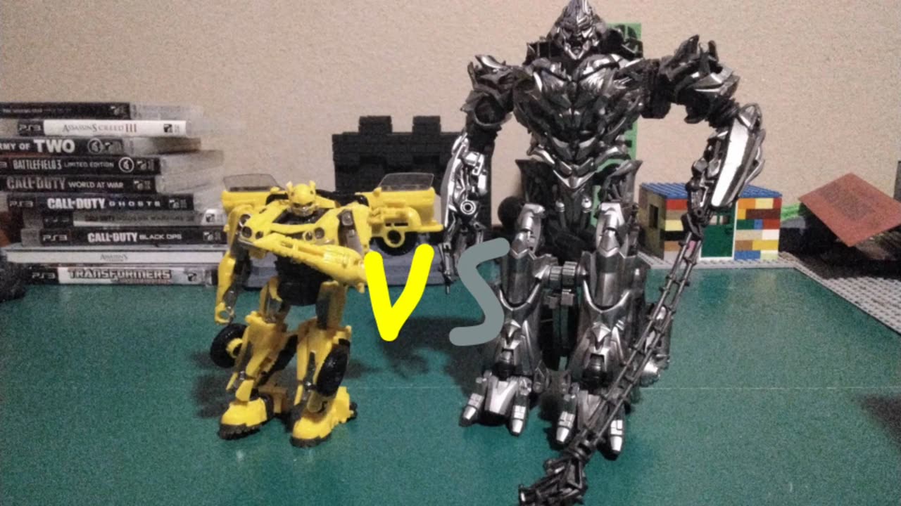 Bumblebee versus Megatron