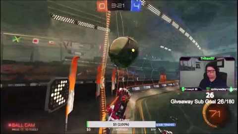 TRITAN GIVES THE ICE SPICE SPECIAL WHEN PLAYING ROCKET LEAGUE