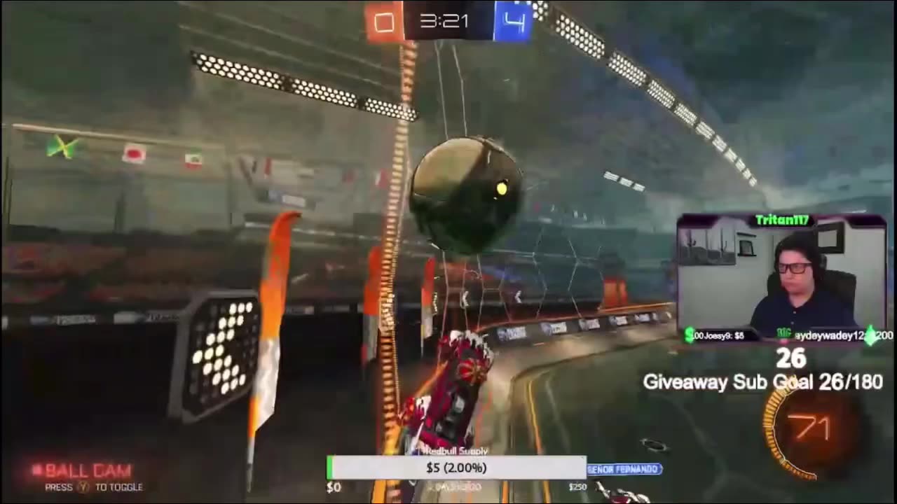 TRITAN GIVES THE ICE SPICE SPECIAL WHEN PLAYING ROCKET LEAGUE