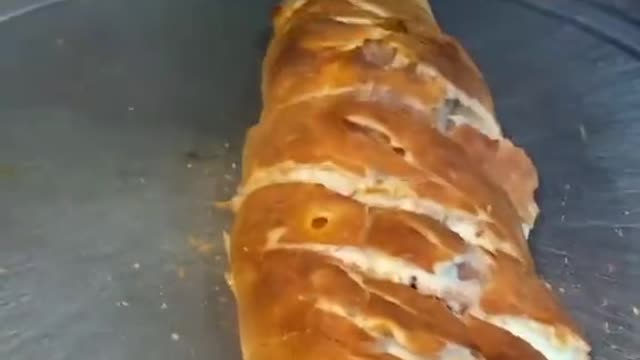 Grilled sausage cheese roll