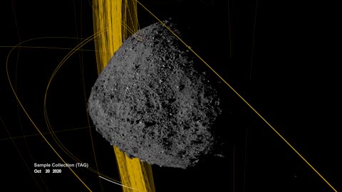 OSIRIS-REx Slings Orbital Web Around Asteroid to Capture Sample _ 4K