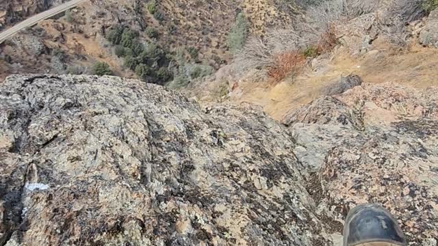 Looking for mine boundary markers