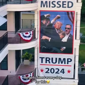 Owner is fined everyday for this...