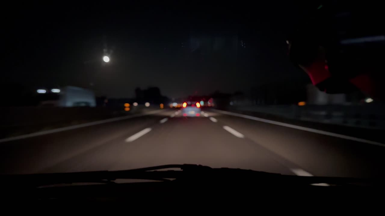 Late Night Drive On Highway PART 1