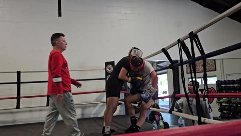 Nick sparring at TBC - vid 2, 3/18/2024