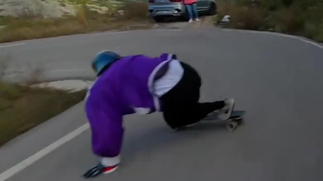 Incredibly Fast Skateboarding