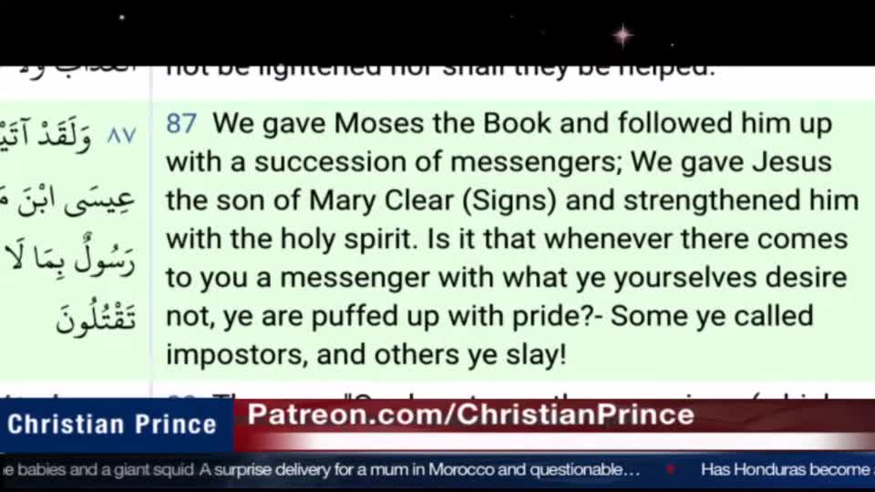 Christian Prince responds.........................