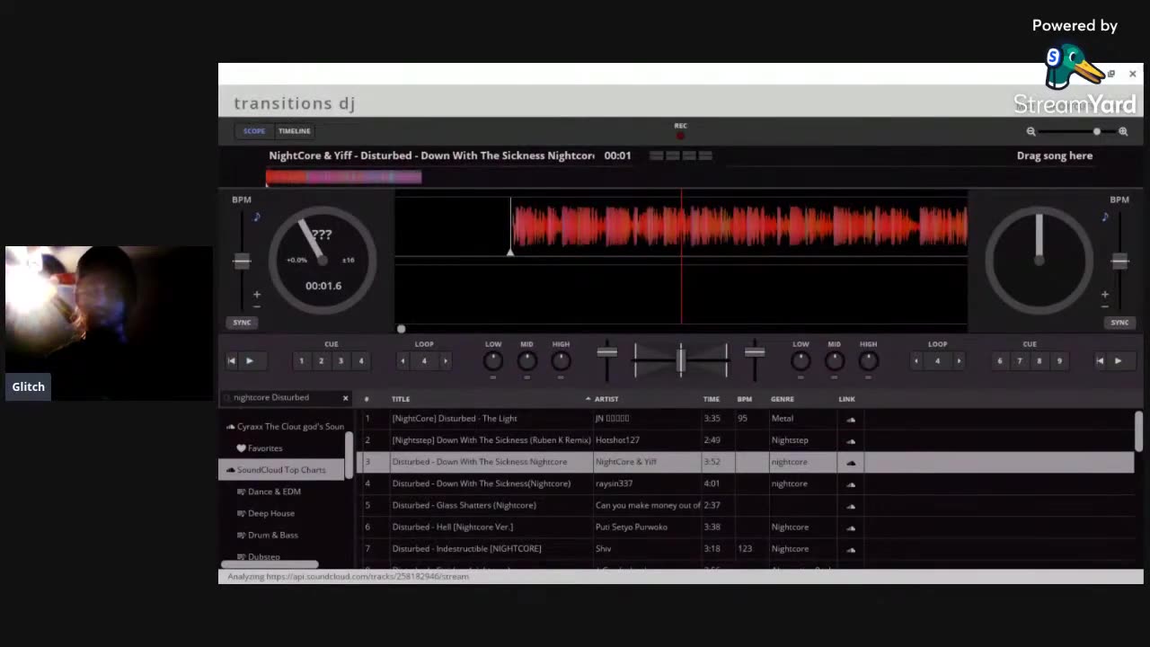 [Cyraxx Youtube 2021-6-14] LIVE GLITCH TYLE NIGHTCORE ALBUM CREATION