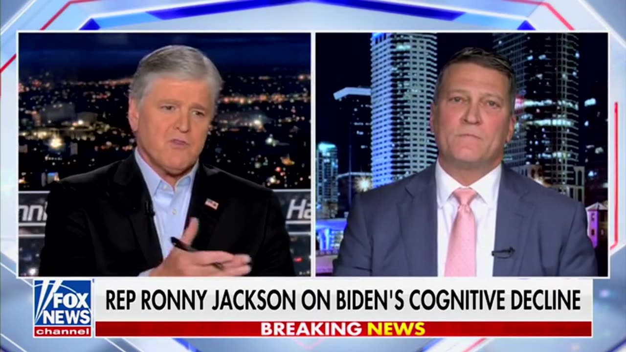 Ronny Jackson on Sean Hannity 11/27/2023