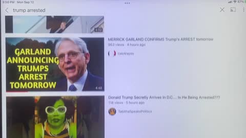 Trump NOT In Leg Irons - See The Click Bait - Trump At His Washington Golf Course