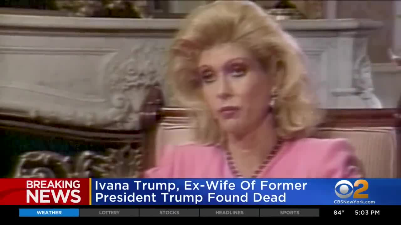 Ivana trump former presidents wife dies