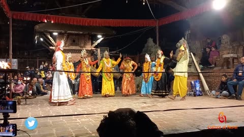 Indra Gan, Baraha Avatar, Kartik Nach, Patan, Lalitpur, 2081