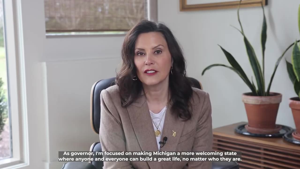 Michigan Governor Gretchen Whitmer Joins Biden in celebrating Trans Day of Visibility