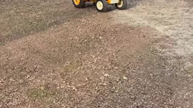 A Boy and His Tractor