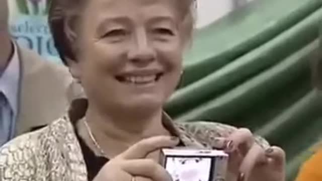 She didn't even realise it