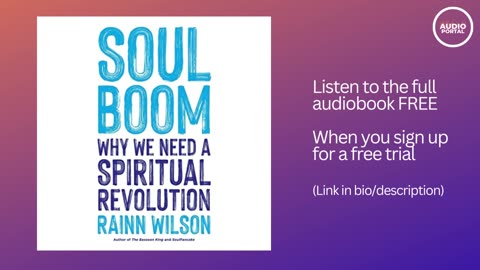 Soul Boom Audiobook Summary Rainn Wilson