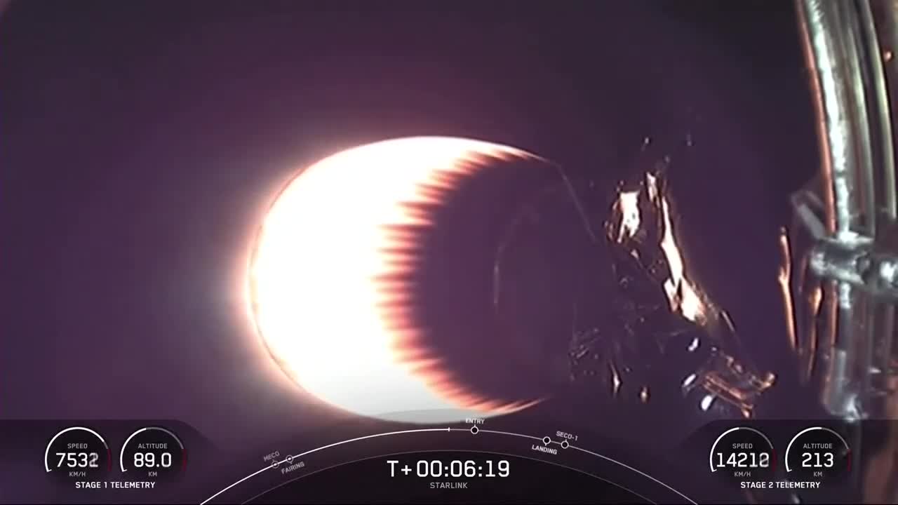 LIVE: SpaceX launches next batch of Starlink satellites