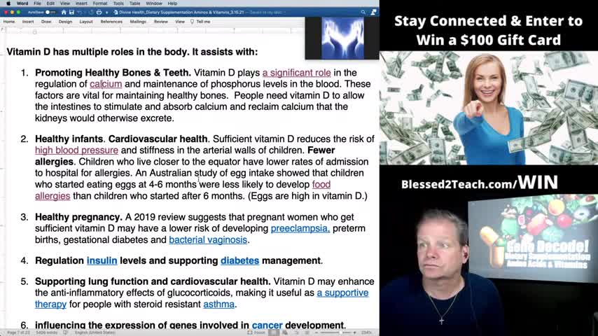 Gene Decode 3-19-21 Netherlands DUMBs Update
