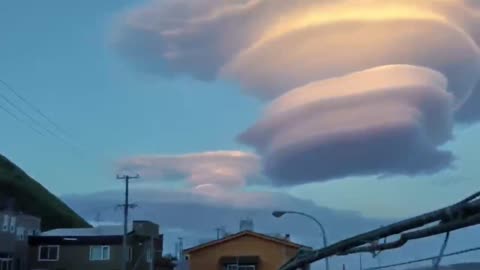 Strange cloud