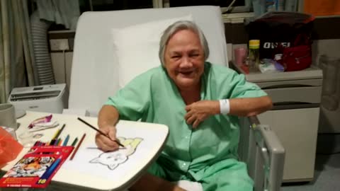 Grandma's stay in Bright Vision Hospital 17 Aug 2017
