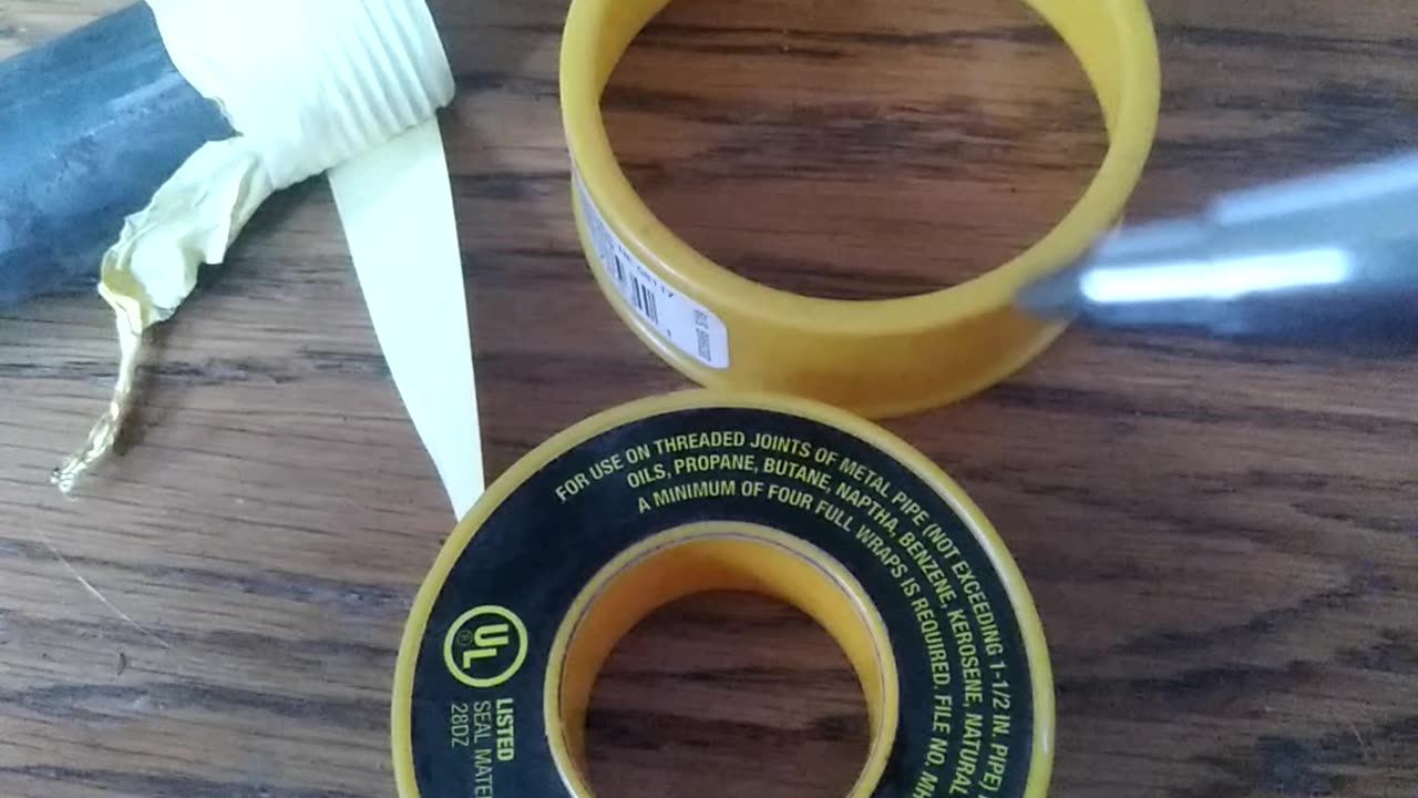 Pipe Threads With Natural Gas, What Tape?