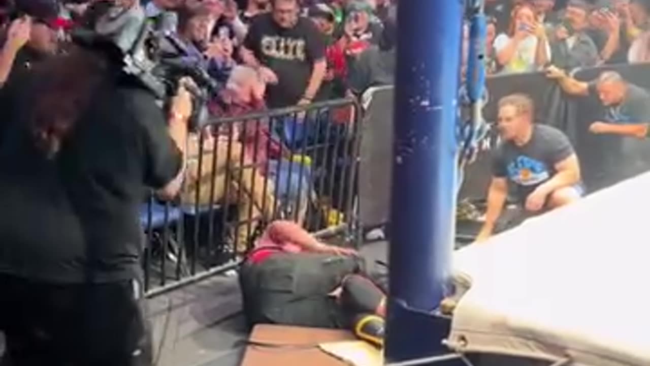 Eddie Kingston Breaks A Leg