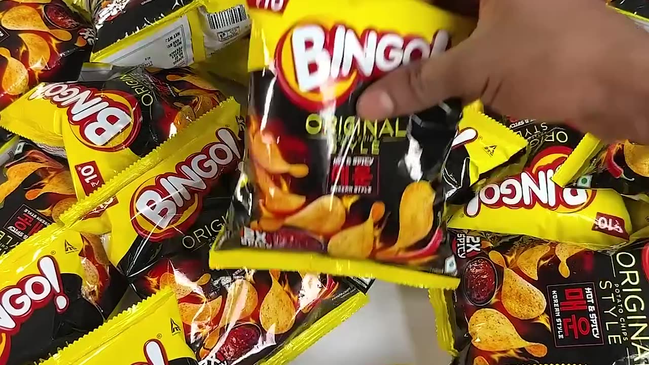 Bingo! Korean style chips @BingoSnacks #shorts