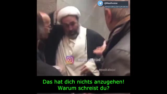 Iranerin sagt nein zum Hijab - Lass mich in Ruhe, du dummer Mann!