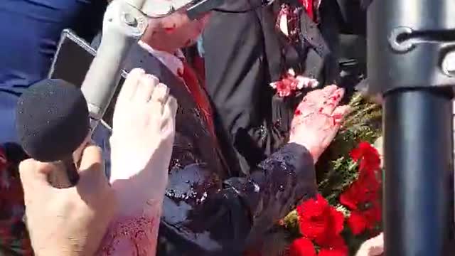 Russian ambassador attacked in Warsaw