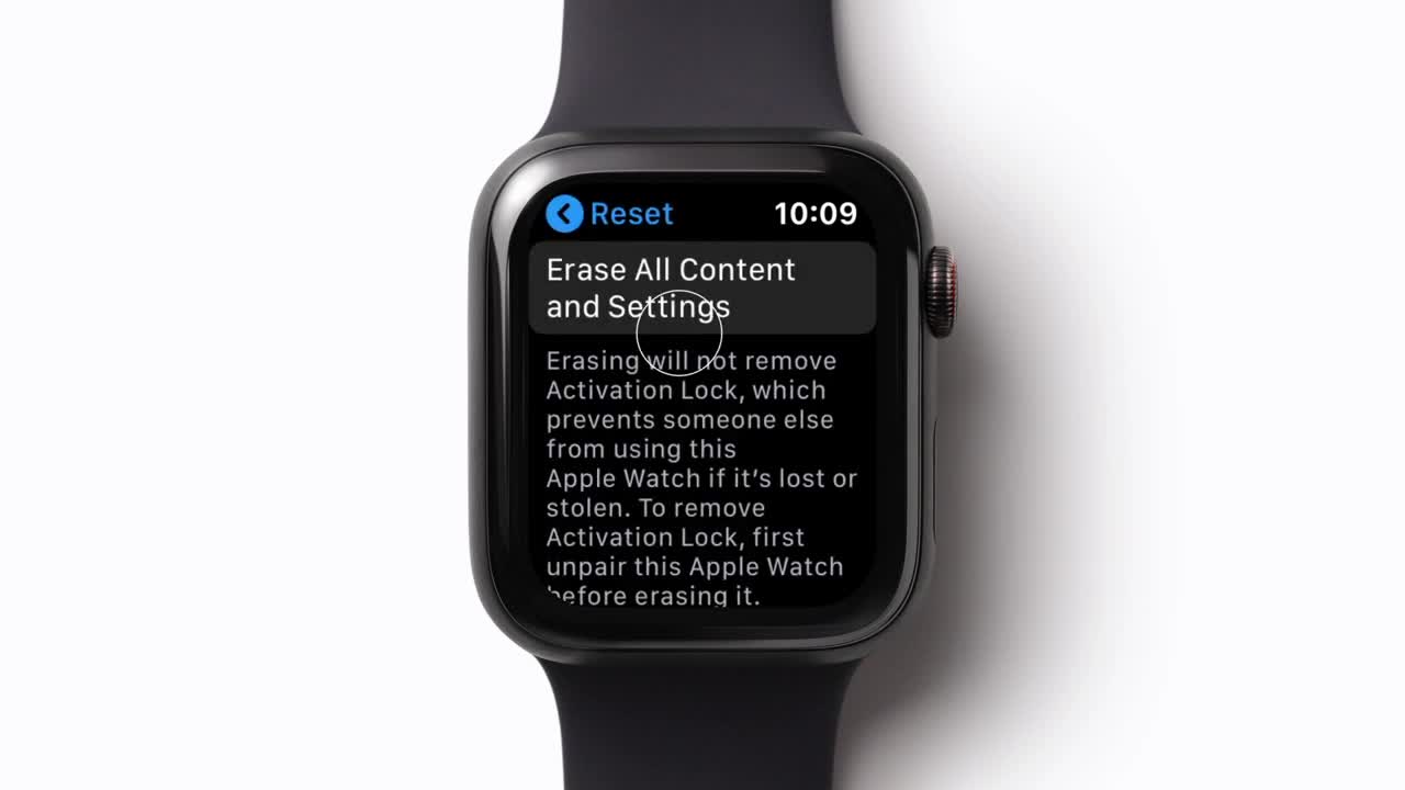 How to reset your Apple Watch