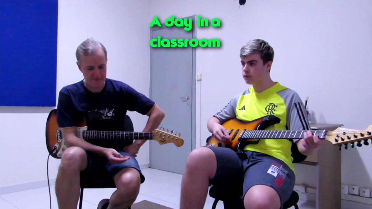 A day in a classroom (Knocking on heavens door)