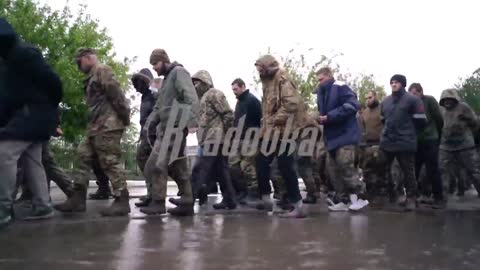 Ukraine War - To your attention are the heroically evacuated heroes of Azovstal