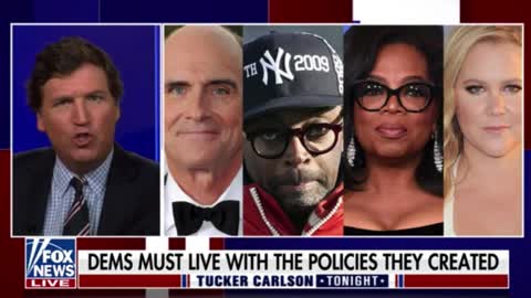 Tucker Has Hilarious Reaction to Libs Freaking Out Over Illegals in Martha's Vineyard