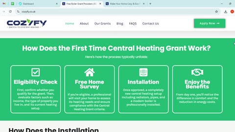 Free Boiler Grant Providers | ECO4 Scheme | Cozyfy UK