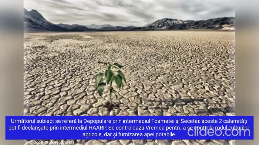 Partea A 14-a: Depopulare#1 prin Războaie, Dezastre Naturale, Foamete Și Secetă, Plăgi Și Boli