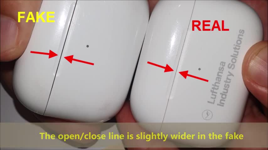 Airpods pro real vs fake How to spot counterfeit clone Apple air pods