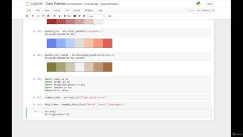 Python Full Course - Chapter 10 - 4. Color Palettes in Seaborn