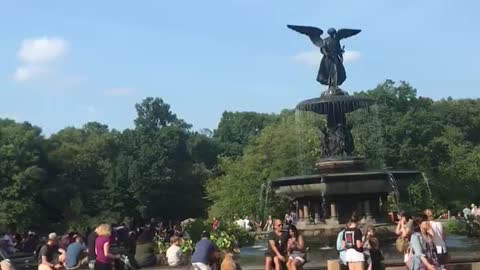 Amazing Central Park performer