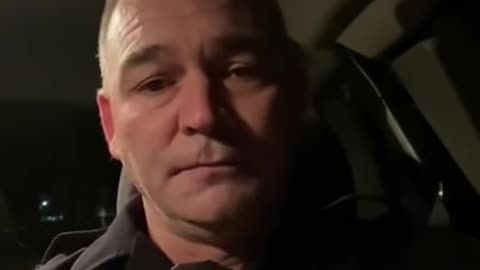 American police officer message to Canadian police