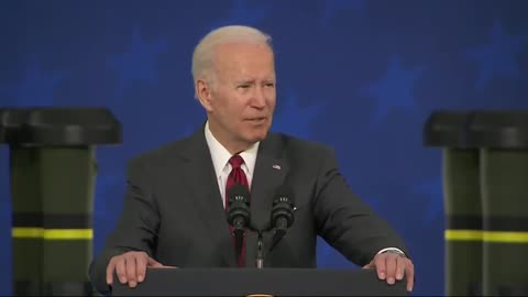 President Biden delivers remarks on security assistance provided to Ukraine by the U.S.