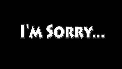 N.B i'm sorry (Recorded 2006)