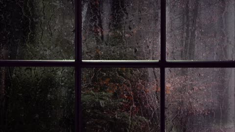 Rain sounds for Restful sleep, meditation, study, relaxation