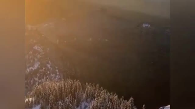 The scenery is really beautiful
