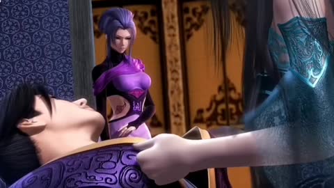 The Moon of Qin" > Animation 3 The sword against the scale is also a teacher and a friend