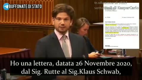 Colossale figura di merda del premier Olandese Mark Rutte ..