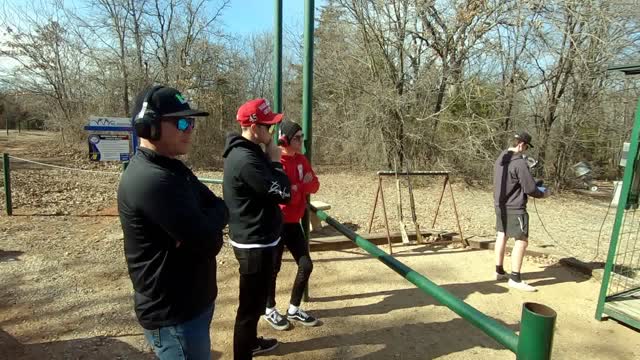 Sporting Clays with family and friends