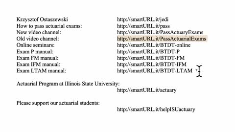 Exam P exercise for April 5, 2021