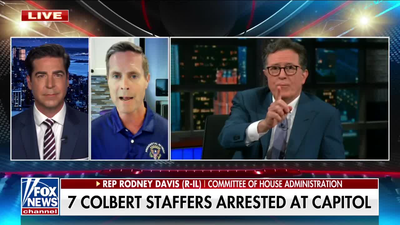 Stephen Colbert employees arrested for breaching Capitol building