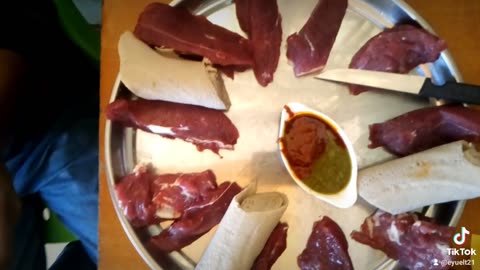 Raw meat in ethiopia